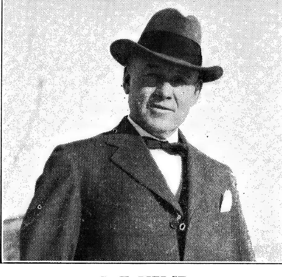 Historic photograph of D. H. Pierce, originator of the Wisconsin Red Shufflers