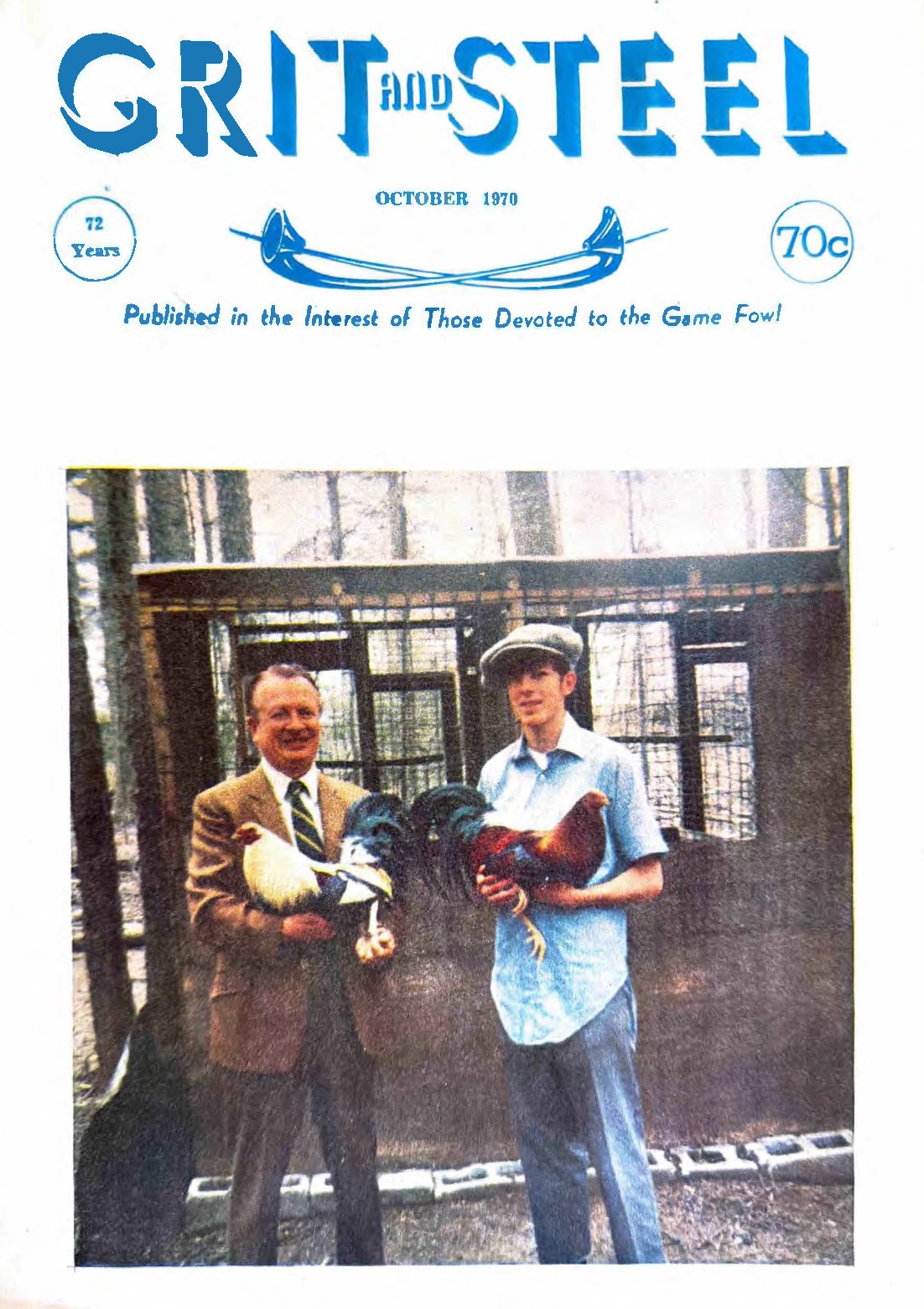 Cover of Grit & Steel magazine, October 1970
