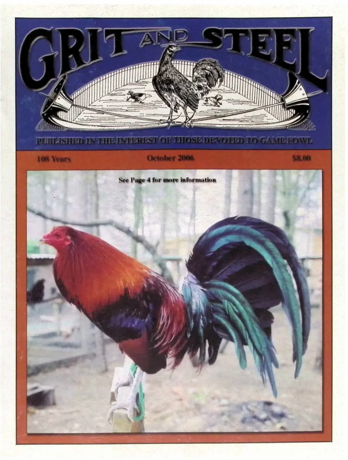 Cover of the October 2006 issue of Grit & Steel Magazine