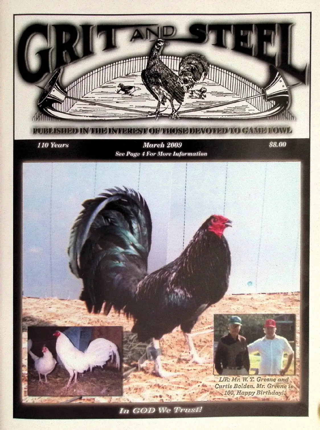 Grit & Steel magazine cover, March 2009